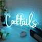 Cocktails LED Neonschild für Bar und Hausbar