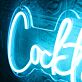 Cocktails LED-Neonschild für Bar und Club