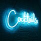 Cocktails LED-Neonschild für Bar und Club