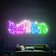tanzende Figuren LED-Neonschild für Wohnzimmer oder Bar