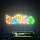tanzende Figuren LED-Neonschild für Wohnzimmer oder Bar