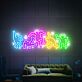 tanzende Figuren LED-Neonschild für Wohnzimmer oder Bar