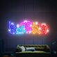tanzende Figuren LED-Neonschild für Wohnzimmer oder Bar