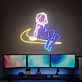 Spider-Gwen LED-Neonschild