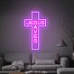 JESUS SAVES LED-Neonschild für Wohnzimmer und Kirche