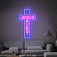 JESUS SAVES LED-Neonschild für Wohnzimmer und Kirche