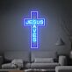 JESUS SAVES LED-Neonschild für Wohnzimmer und Kirche
