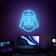 Darth Vader Helm als LED-Neonschild fürs Gamingzimmer