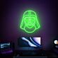 Darth Vader Helm als LED-Neonschild fürs Gamingzimmer