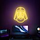 Darth Vader Helm als LED-Neonschild fürs Gamingzimmer