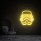 Stormtrooper-Helm LED-Neonschild