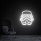 Helm mit Atemmaske LED-Neonschild Gamingzimmer Wohnzimmer