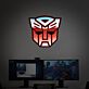 Roboterkopf Symbol LED-Neonschild Gaming Zimmer