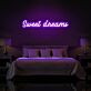 Sweet dreams LED-Neonschild für Schlafzimmer oder Wohnzimmer