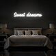 Sweet dreams LED-Neonschild für Schlafzimmer oder Wohnzimmer