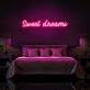 Sweet dreams LED-Neonschild für Schlafzimmer oder Wohnzimmer