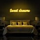 Sweet dreams LED-Neonschild für Schlafzimmer oder Wohnzimmer