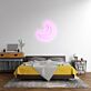 Halbmond LED-Neonschild Schlafzimmer Wohnzimmer