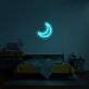 Halbmond LED-Neonschild Schlafzimmer Wohnzimmer