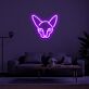 Katzenkopf LED-Neonschild für Wohnzimmer oder Bar