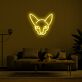 Katzenkopf LED-Neonschild für Wohnzimmer oder Bar