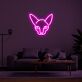Katzenkopf LED-Neonschild für Wohnzimmer oder Bar