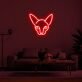 Katzenkopf LED-Neonschild für Wohnzimmer oder Bar