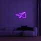 Papierflugzeug LED-Neonschild Wohnzimmer Kinderzimmer