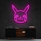 Pikachu Kopf LED-Neonschild für Wohnzimmer und Gaming Zimmer
