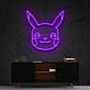 Pikachu Kopf LED-Neonschild für Wohnzimmer und Gaming Zimmer