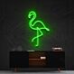 Flamingo LED-Neonschild Wohnzimmer Bar