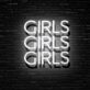 GIRLS GIRLS GIRLS LED-Neonschild für Bar Club