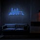 New York Skyline LED-Neonschild für Wohnzimmer oder Büro