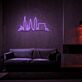 New York Skyline LED-Neonschild für Wohnzimmer oder Büro
