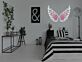 Engelsflügel LED-Neonschild für Schlafzimmer Wohnzimmer