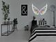 Engelsflügel LED-Neonschild für Schlafzimmer Wohnzimmer