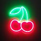 Kirschen LED-Neonschild für Bar Küche