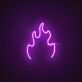 Flamme LED-Neonschild für Bar und Wohnzimmer