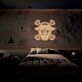 Totenkopf mit Strohhut LED-Neonschild für Schlafzimmer Gamingzimmer