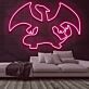 Drache mit ausgebreiteten Flügeln LED-Neonschild Gamingzimmer