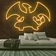 Drache mit ausgebreiteten Flügeln LED-Neonschild Gamingzimmer