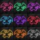 Drache mit ausgebreiteten Flügeln LED-Neonschild Gamingzimmer