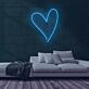Herzform LED-Neonschild Wohnzimmer Schlafzimmer