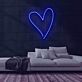 Herzform LED-Neonschild Wohnzimmer Schlafzimmer