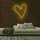 Herzform LED-Neonschild Wohnzimmer Schlafzimmer