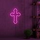 christliches Kreuz LED-Neonschild für Wohnzimmer und Andachtsraum