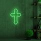 christliches Kreuz LED-Neonschild für Wohnzimmer und Andachtsraum