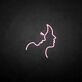 Gesichter Silhouette LED-Neonschild Wohnzimmer Studio