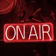 ON AIR LED-Neonschild für Studio Podcast