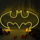 Fledermaus-Symbol LED-Neonschild für Gaming Wohnzimmer